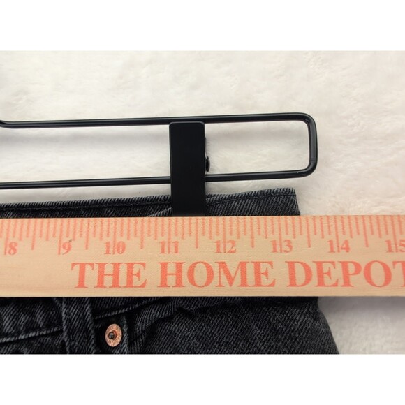 VTG Levis 17550-0260 Paper Tag Black Jeans Size 5 M Made in USA Tapered leg - Picture 7 of 14